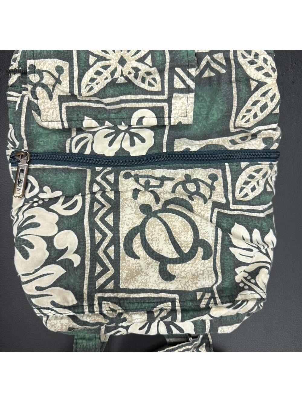 Hawaiian Turtle Print Mini Backpack - Picture 4 of 5